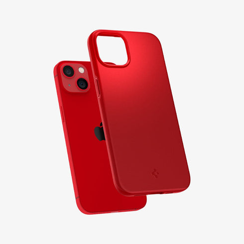 ACS03674 - iPhone 13 Pro Max Case Thin Fit in black showing the back